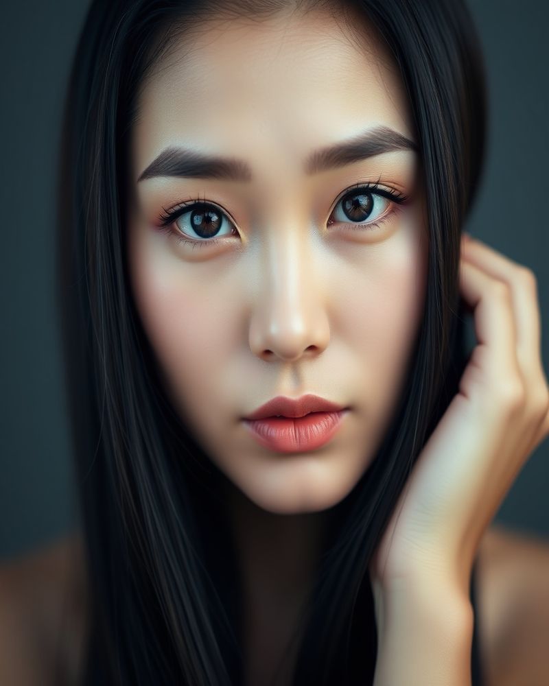 Mariana Santos beauty close-up portrait