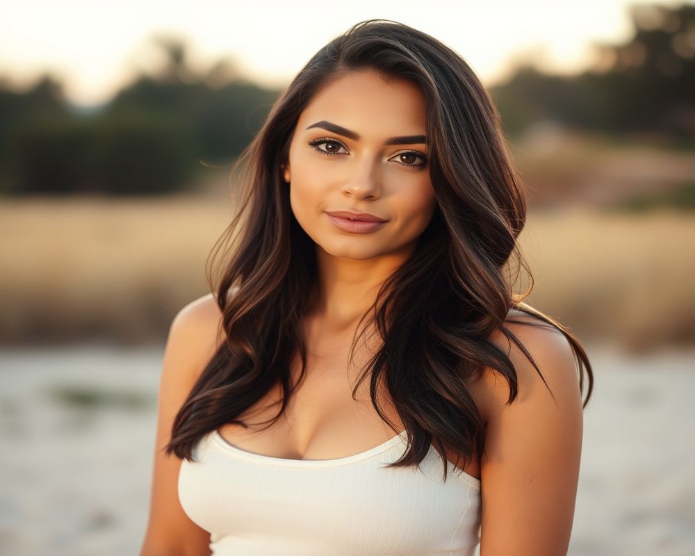 Martina Torres lifestyle personality shot in natural outdoor setting