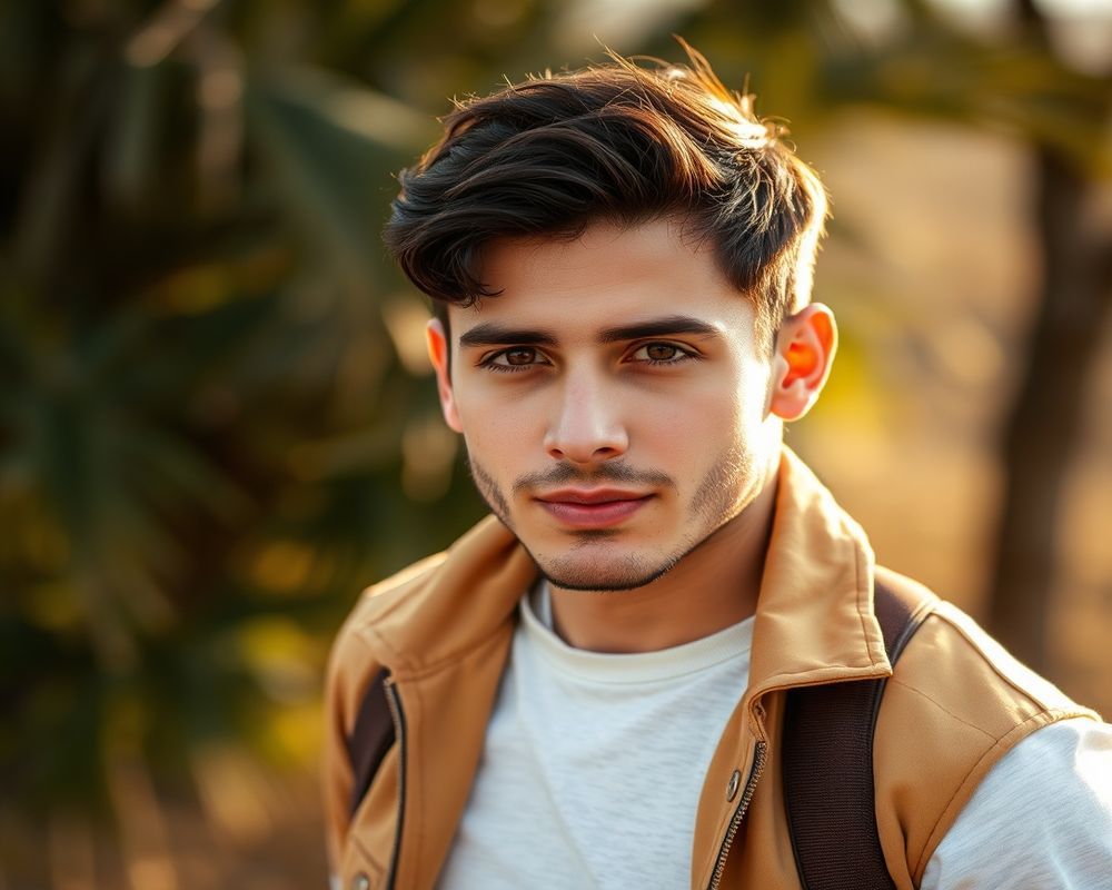 Mateo Ibarra natural outdoor lifestyle portrait