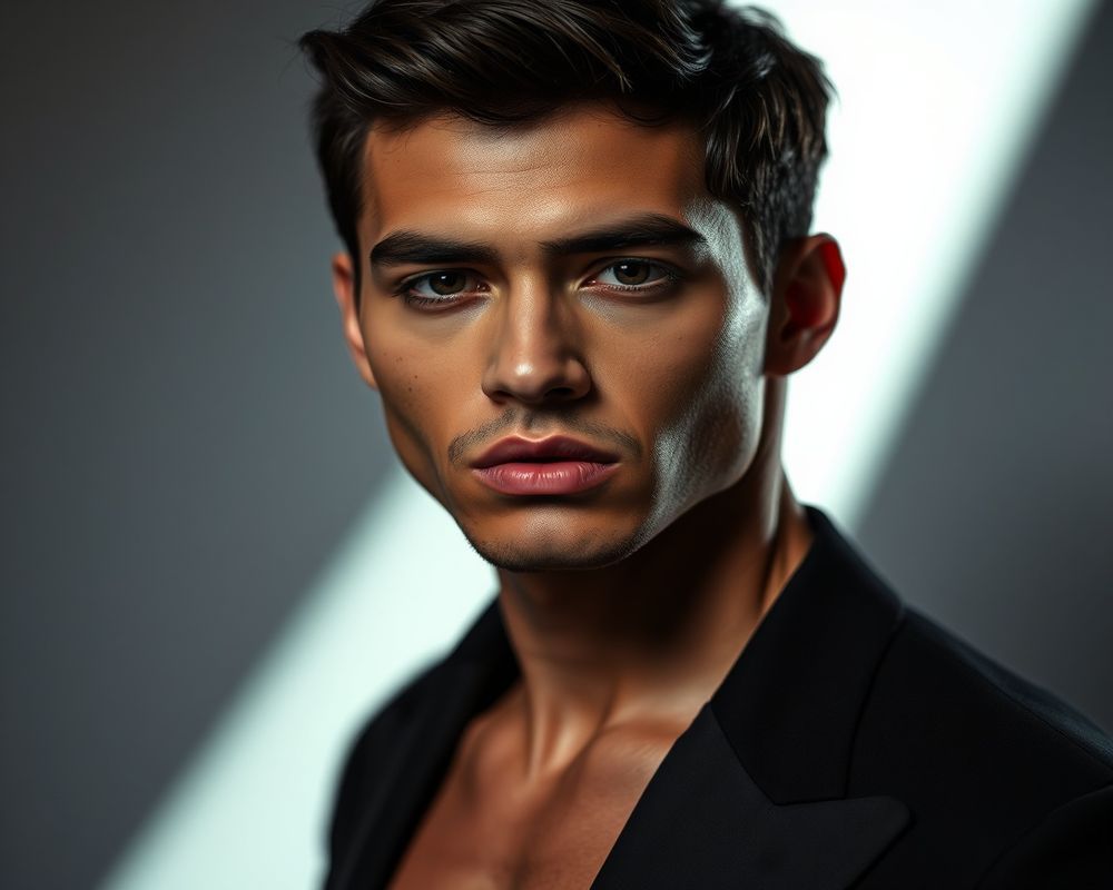 Mateo Rivera high fashion editorial