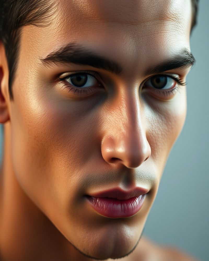 Mateo Rivera beauty close-up portrait