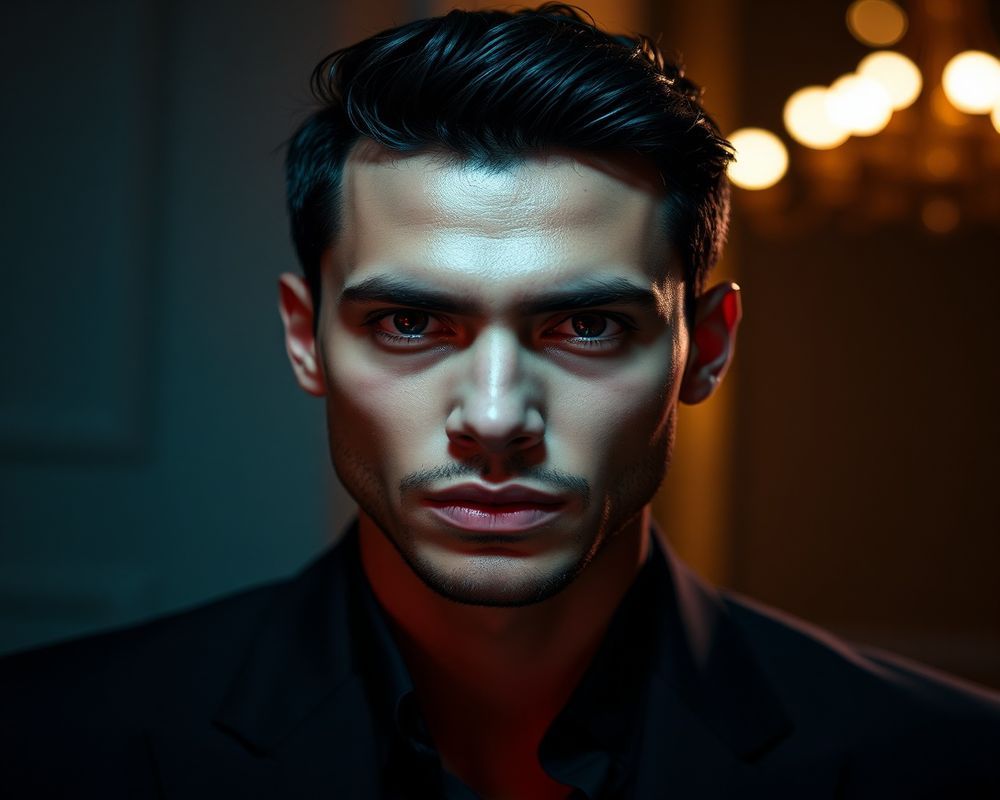 Mateo Rodríguez high fashion editorial photoshoot