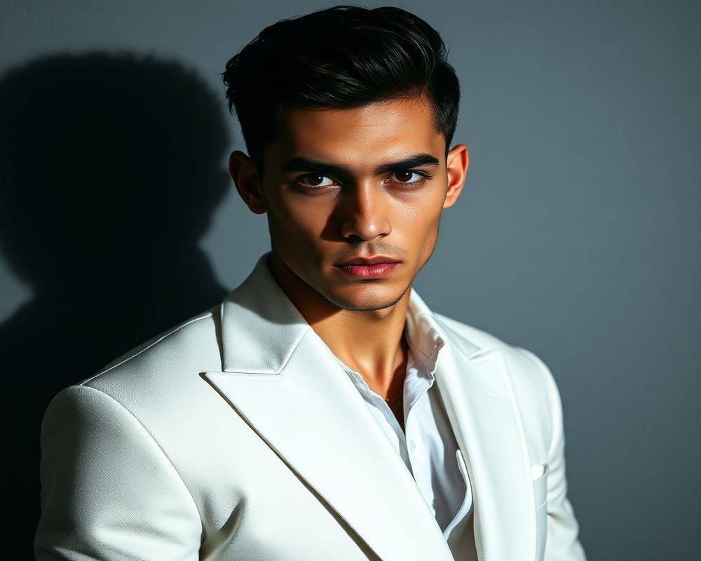 Mateo Silva high fashion editorial