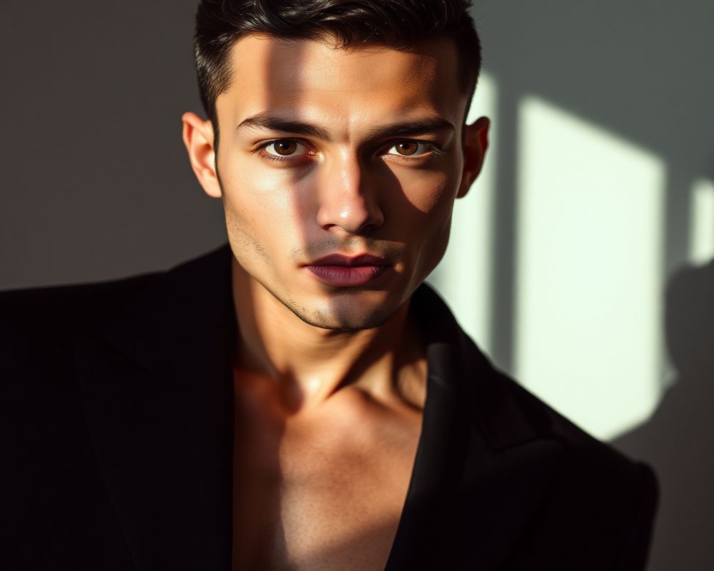 Matheus Cardoso high fashion editorial photograph