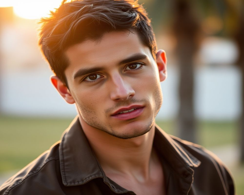 Matheus Cardoso natural outdoor lifestyle portrait