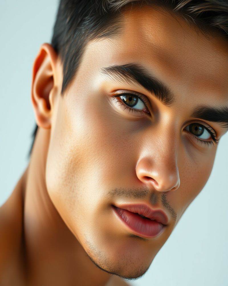 Matheus Cardoso beauty close-up portrait