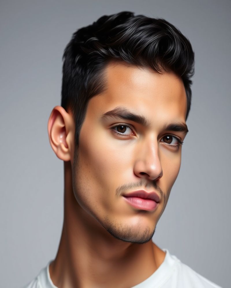 Matheus Oliveira professional headshot, studio lighting with neutral background