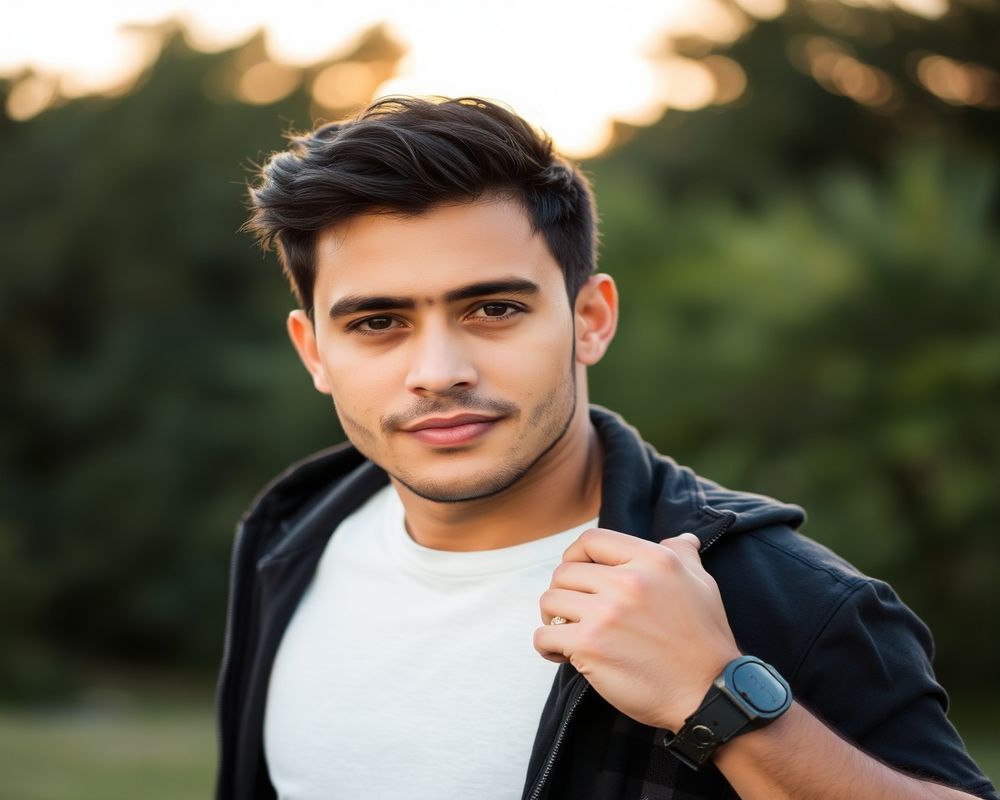 Matheus Oliveira natural outdoor lifestyle portrait