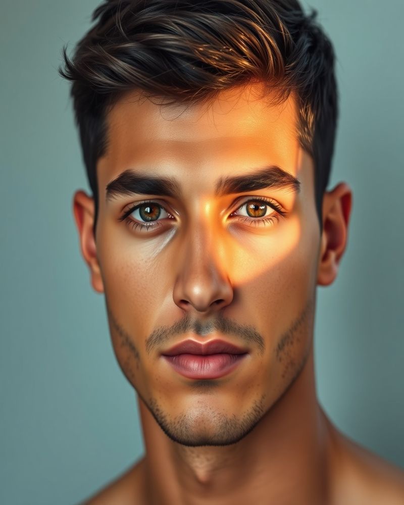 Matheus Oliveira beauty close-up portrait