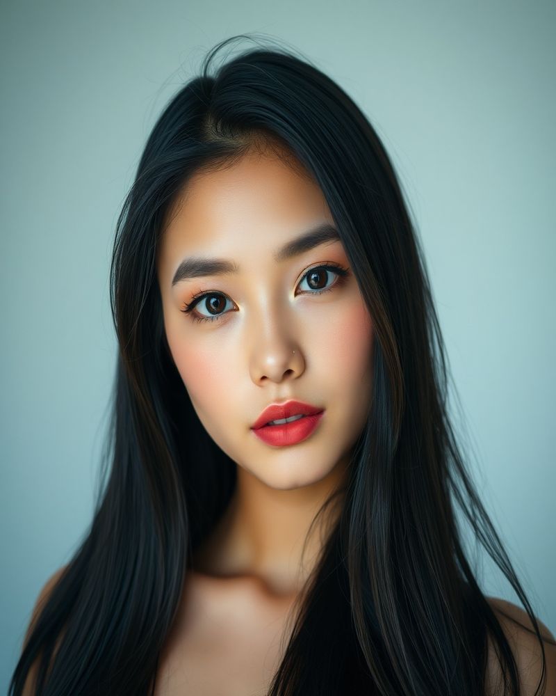 Maya Angelica Santos beauty close-up portrait