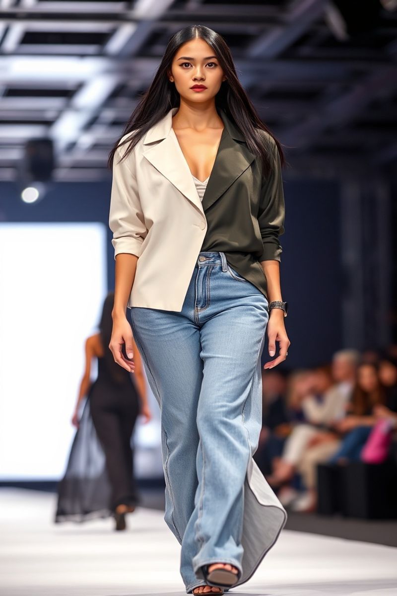 Maya Angelica Santos fashion runway walk