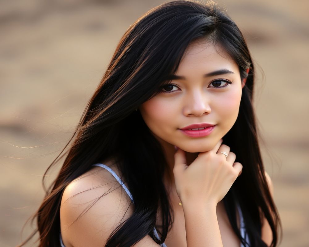Maya Reyes natural outdoor lifestyle portrait