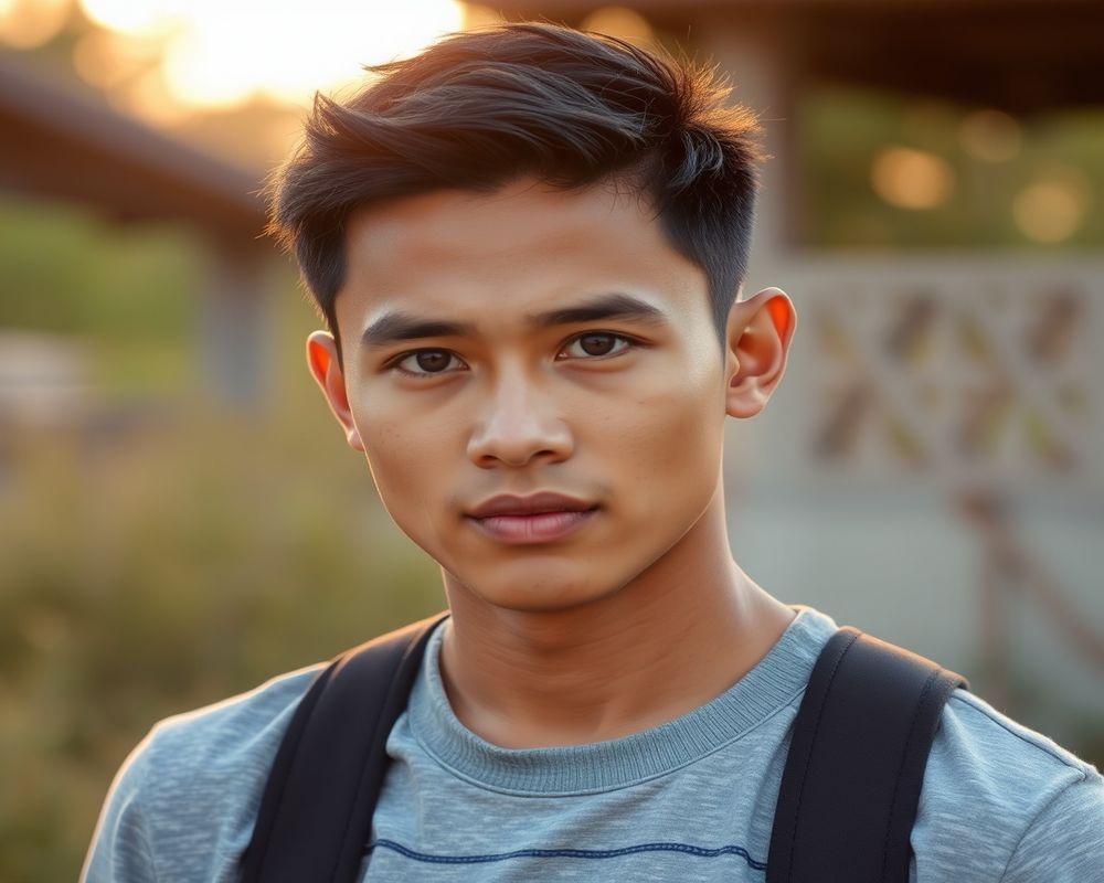 Miguel Santos-Reyes lifestyle personality shot outdoors