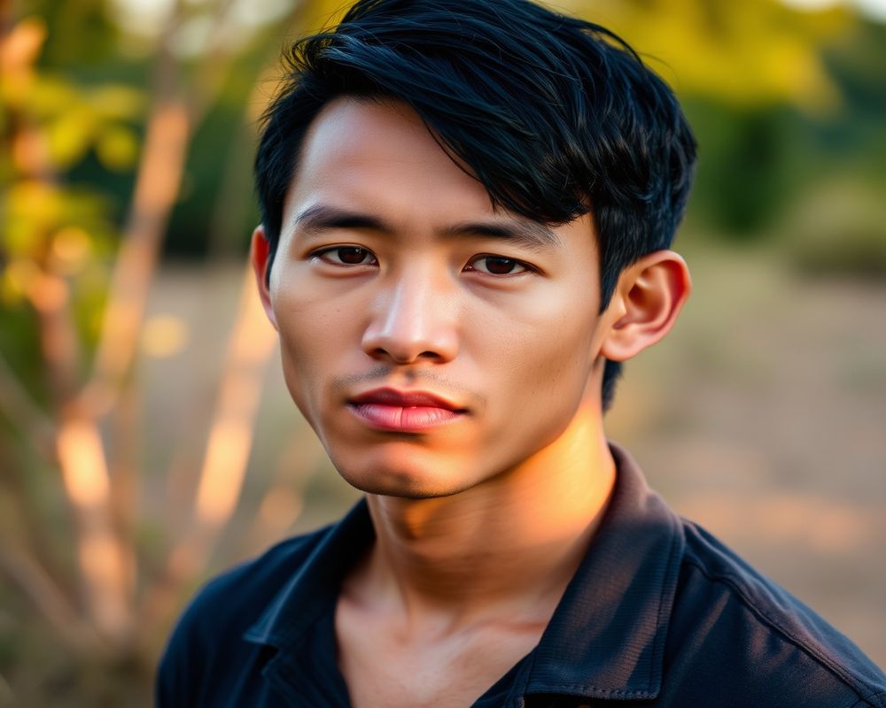 Miguel Santos lifestyle personality shot in natural outdoor setting