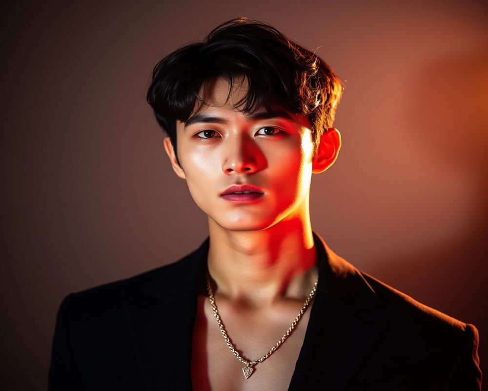 Min-Ho Choi high fashion editorial photograph