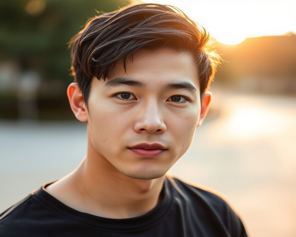 Min-Ho Choi natural outdoor lifestyle portrait