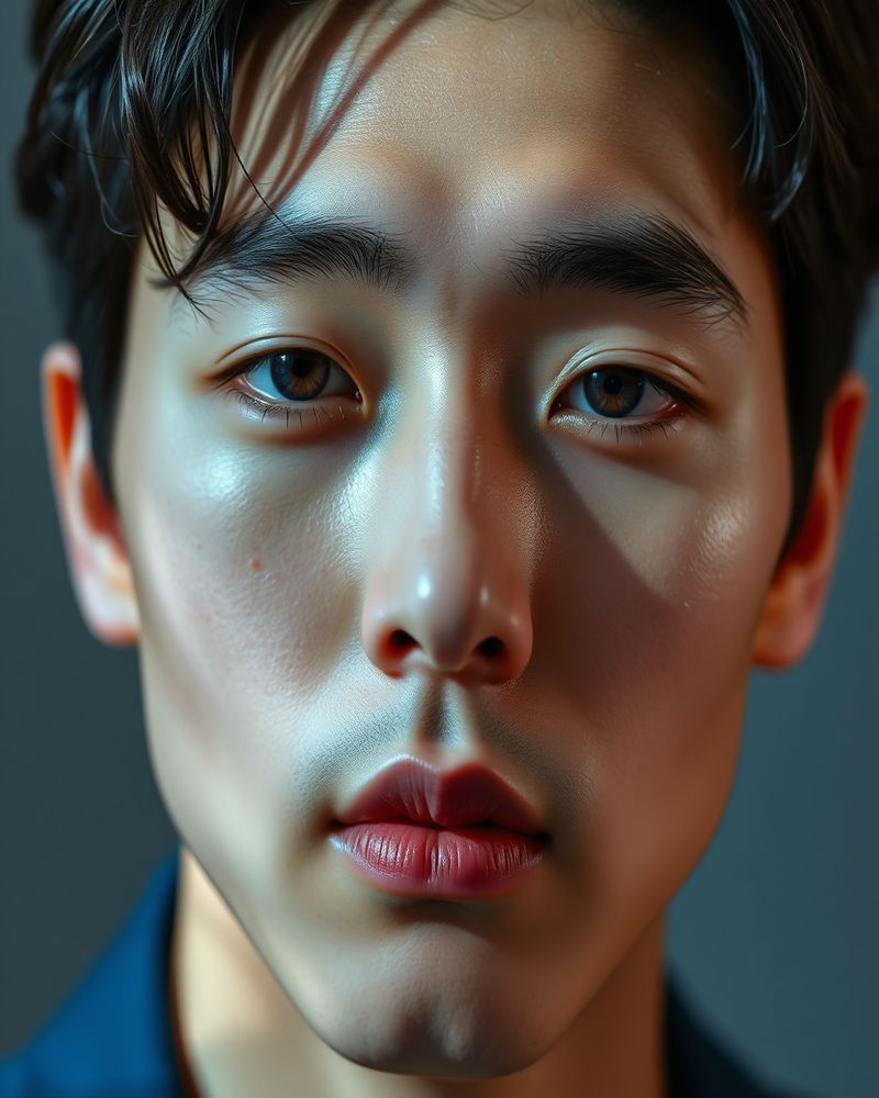 Min-Ho Choi beauty close-up portrait