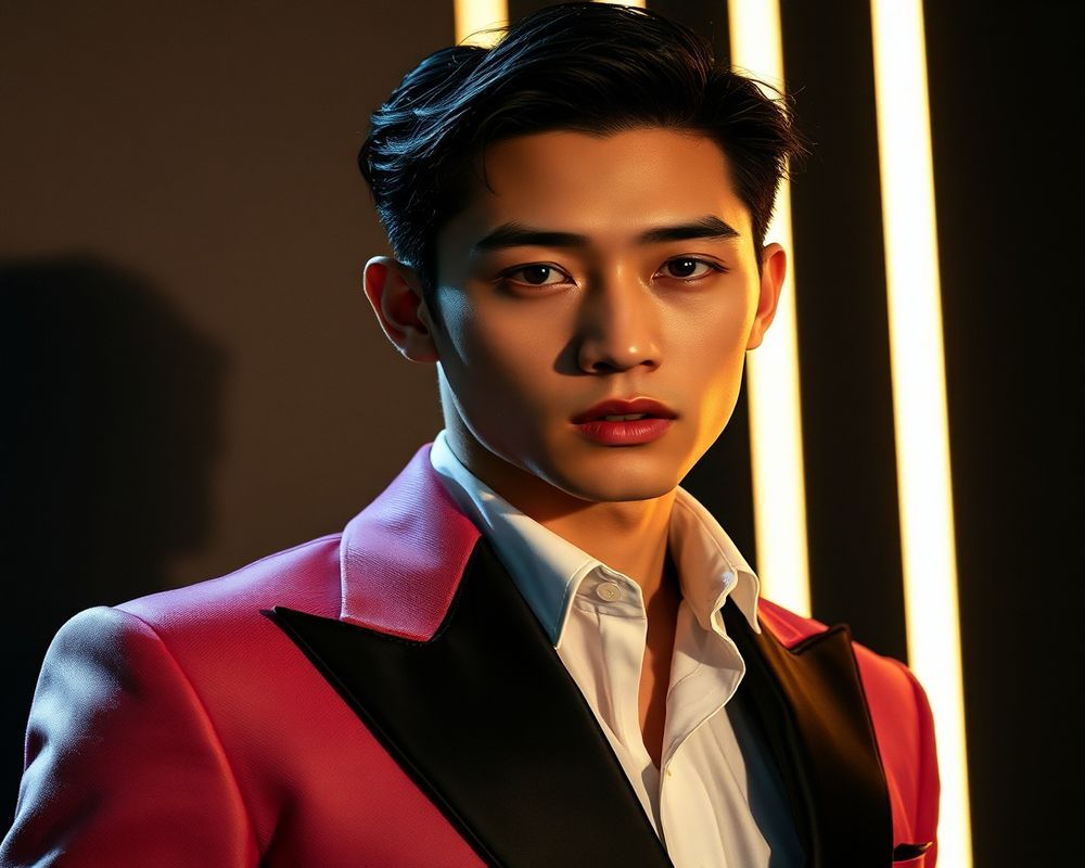 Min-Ho Kang high fashion editorial photograph