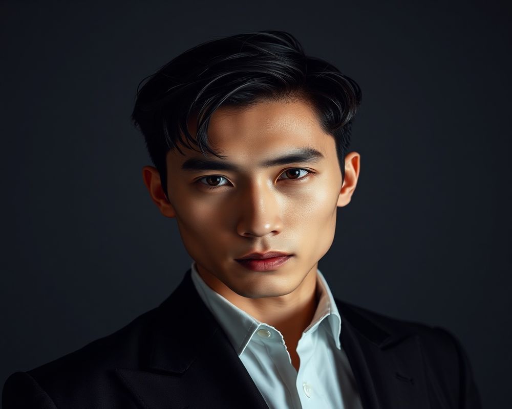 Min-jun Park high fashion editorial