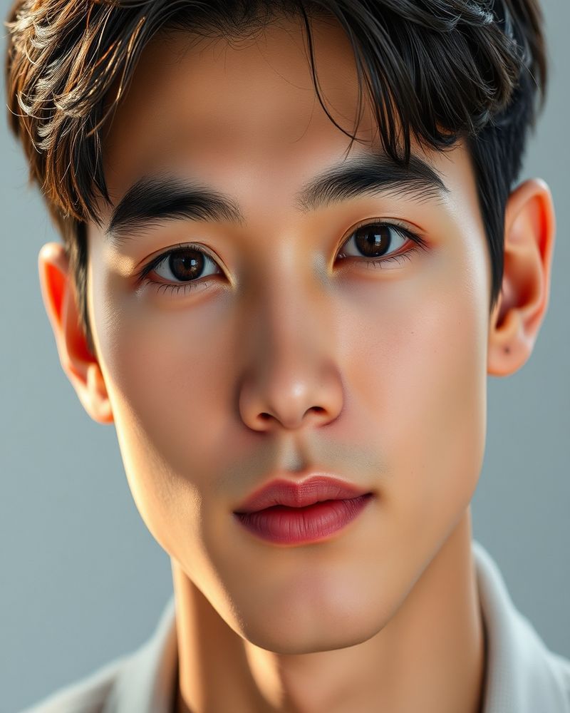 Min-jun Park beauty close-up portrait