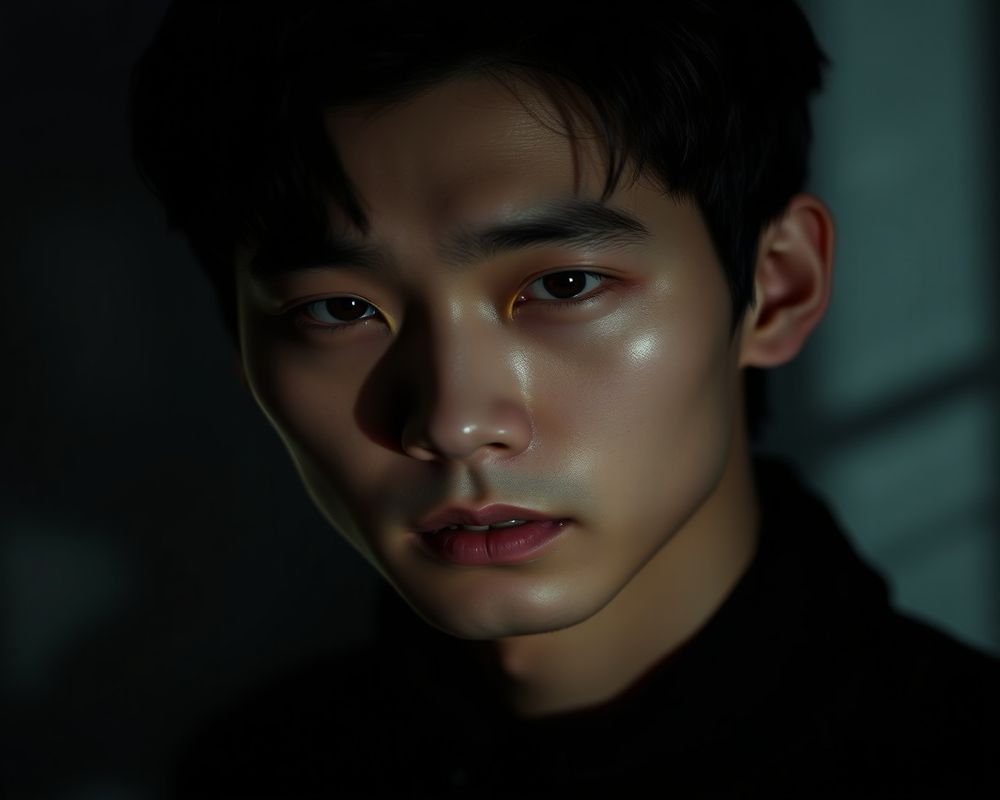 Min-jun Park artistic creative portrait