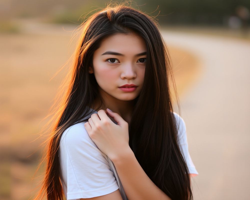 Minh Tran lifestyle personality shot in natural outdoor setting