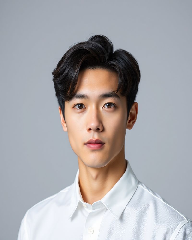 Minho Kang professional headshot, studio lighting