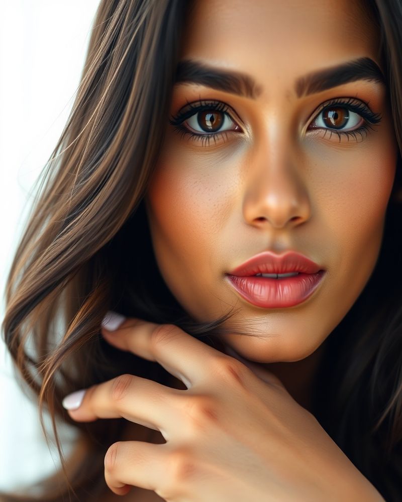 Neha Patel beauty close-up portrait