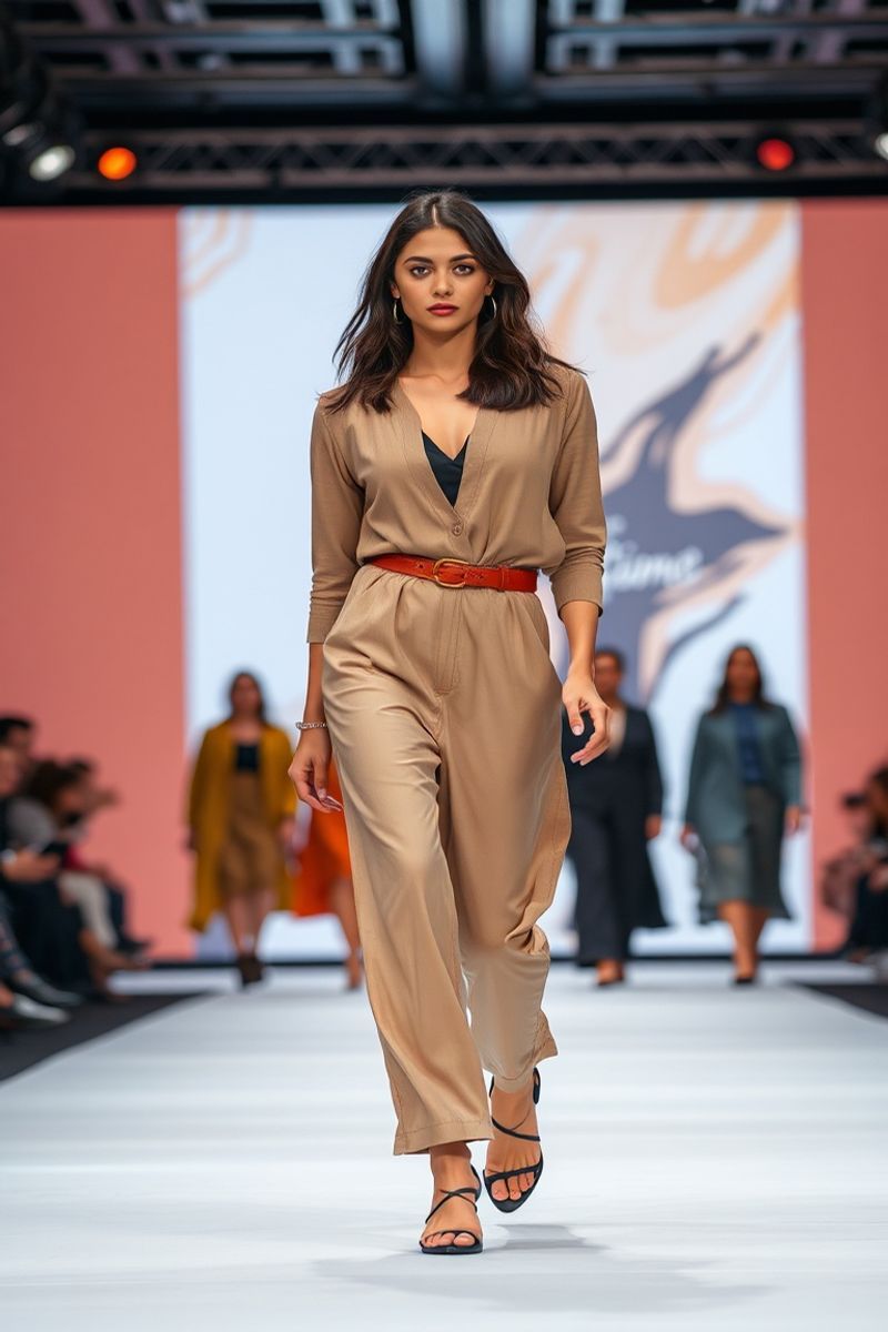 Neha Patel fashion runway walk