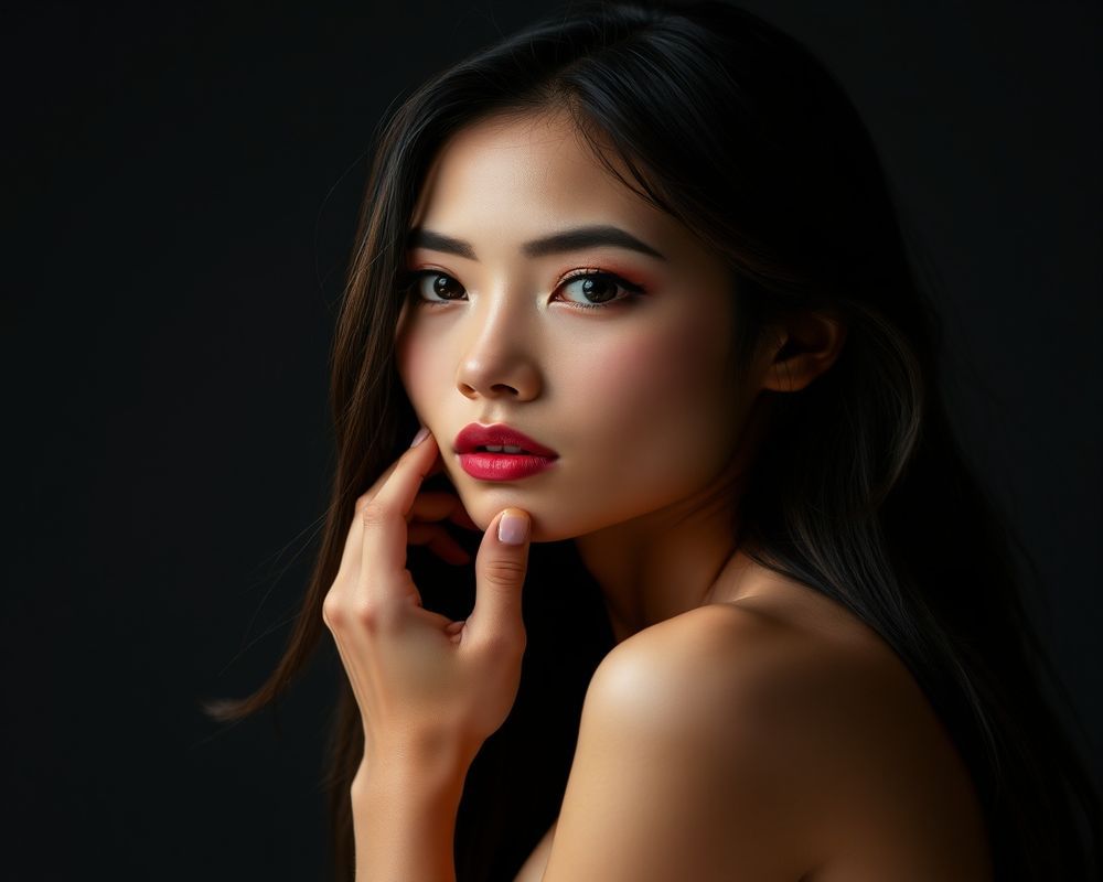 Ploy Charoensuk high fashion editorial