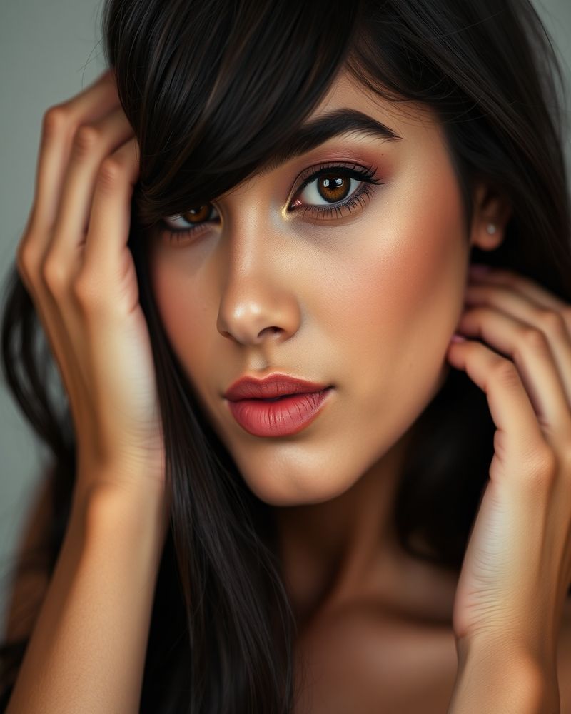 Priya Deshmukh beauty close-up portrait