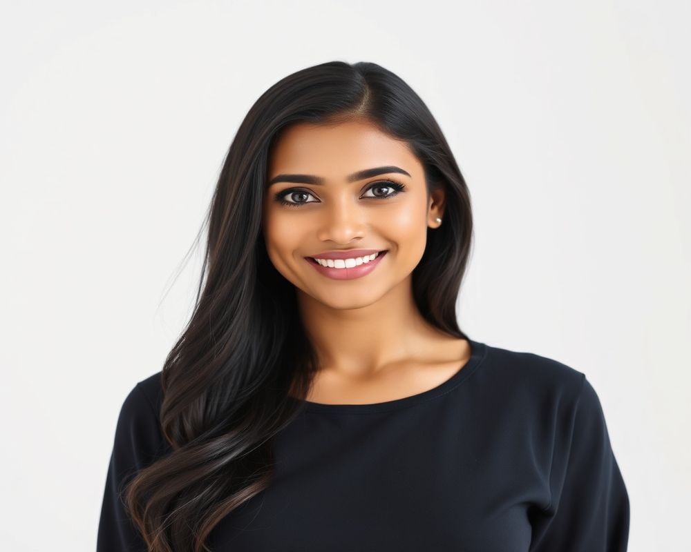 Priya Kapoor commercial brand campaign with natural smile