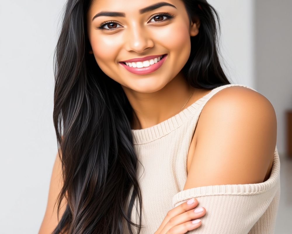 Priya Malhotra commercial brand campaign with natural smile