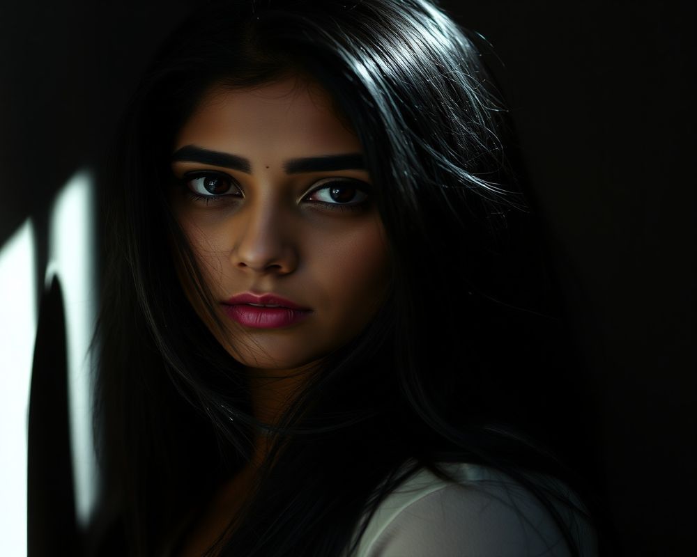 Priya Sharma artistic creative portrait