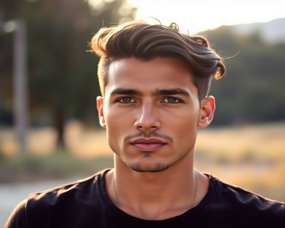 Rafael Mendes lifestyle personality shot in natural outdoor setting