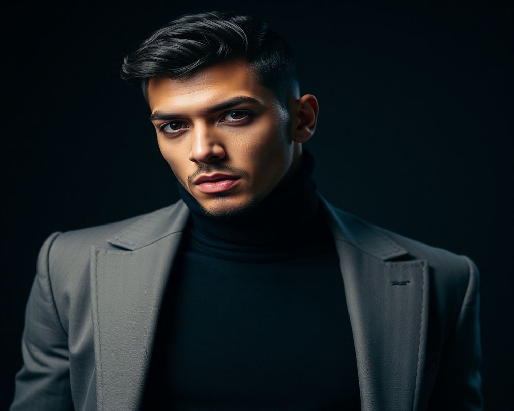 Rafael Oliveira high fashion editorial