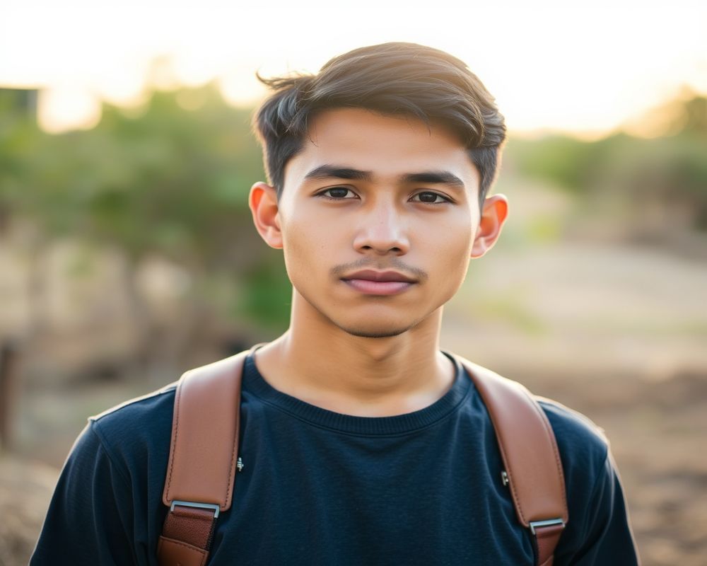 Rafael Santos lifestyle personality shot in natural outdoor setting