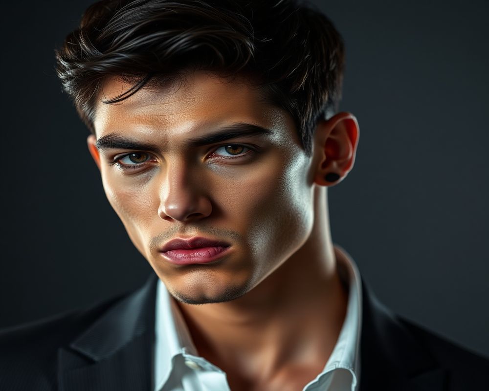 Rafael Suarez high fashion editorial photograph