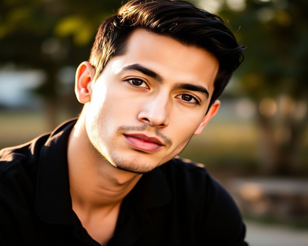 Rafael Suarez natural outdoor lifestyle portrait