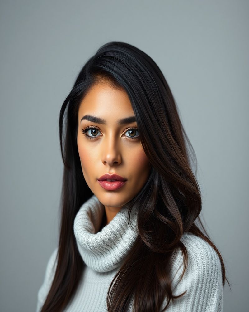 Rafaela Cardoso professional headshot, studio lighting