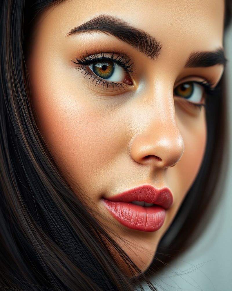 Rafaela Cardoso beauty close-up portrait