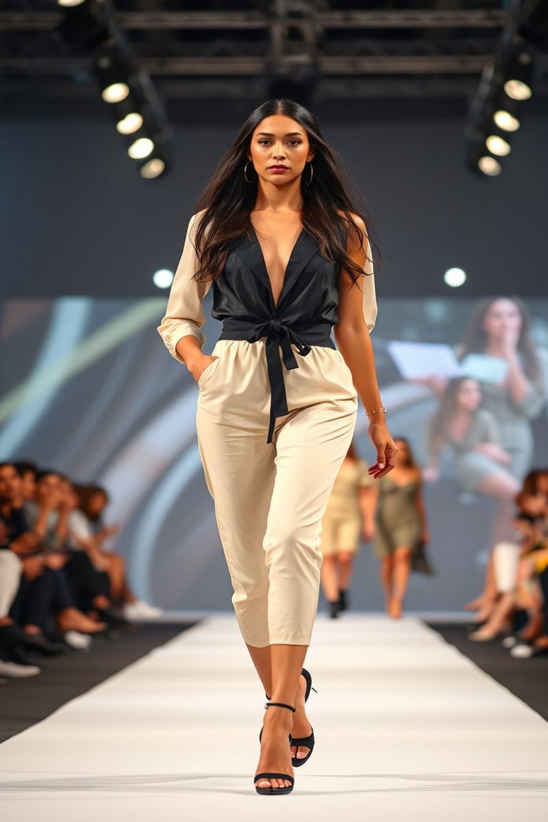 Rafaela Costa fashion runway walk