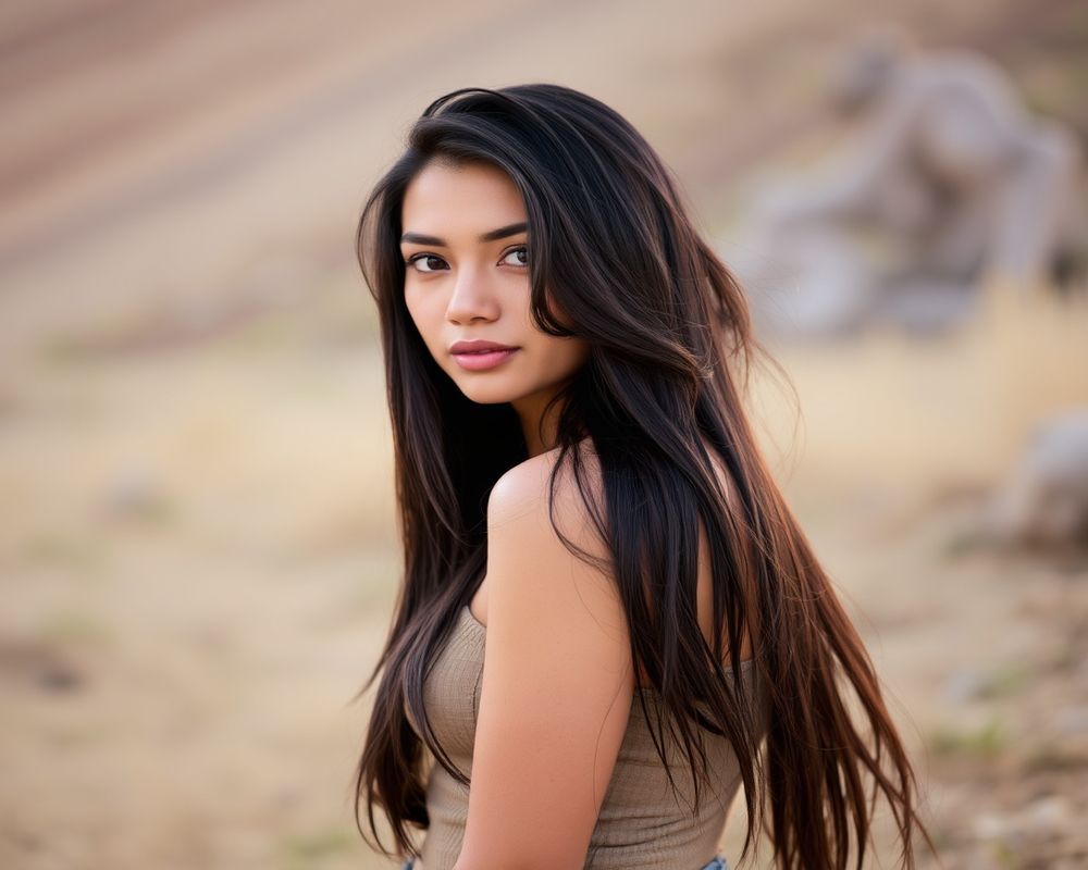 Rafaela Silva lifestyle personality shot in natural outdoor setting