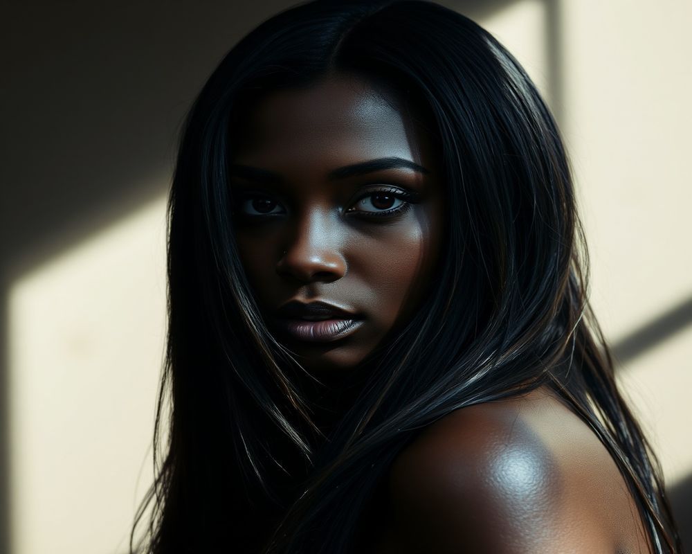 Rahel Teshome artistic creative portrait