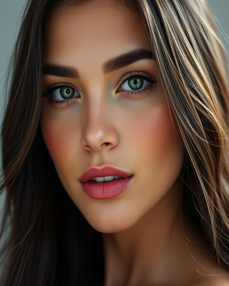 Renata Moreira beauty close-up portrait