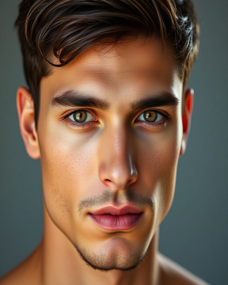 Rodrigo Nascimento beauty close-up portrait