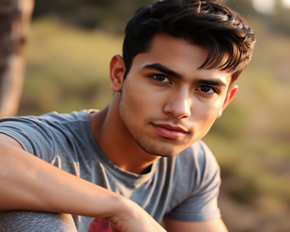 Santiago Moreno natural outdoor lifestyle portrait