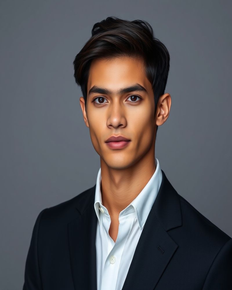 Santiago Ramírez professional headshot, studio lighting