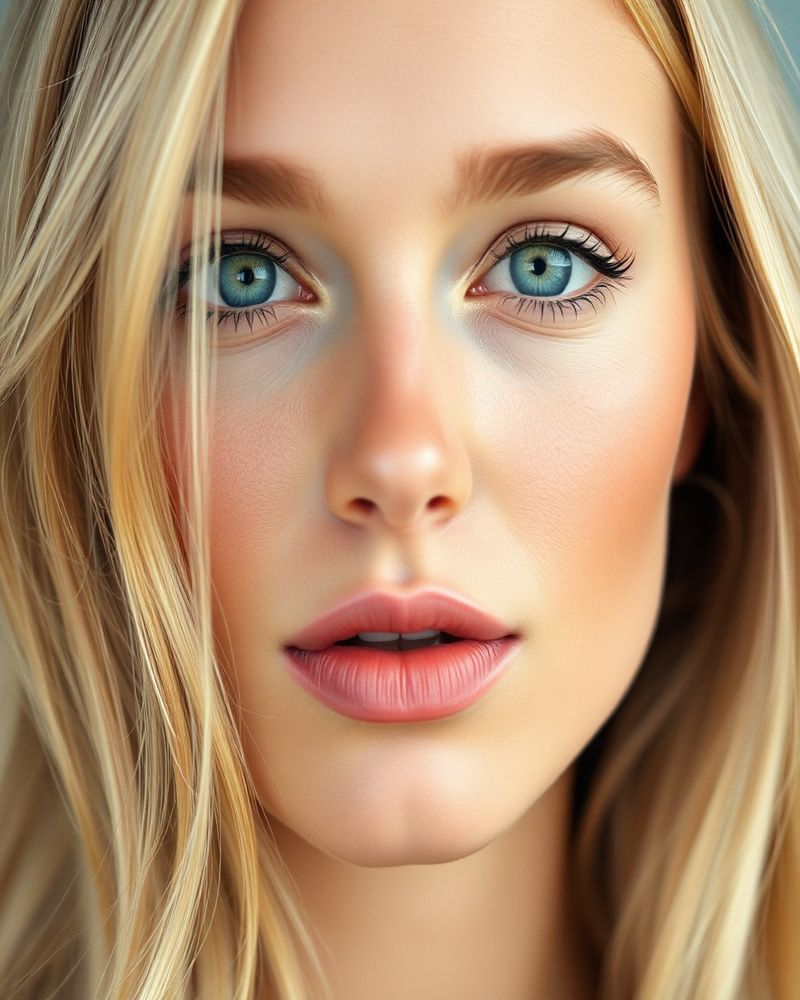 Sara Nielsen beauty close-up portrait