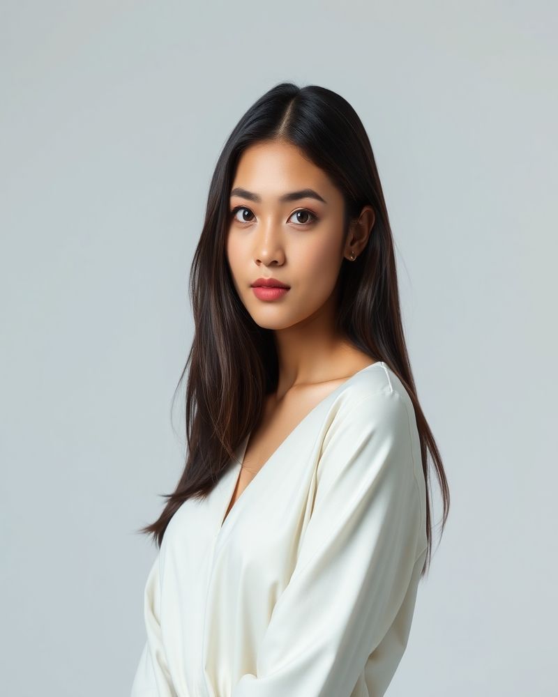 Sari Dewi professional headshot, studio lighting